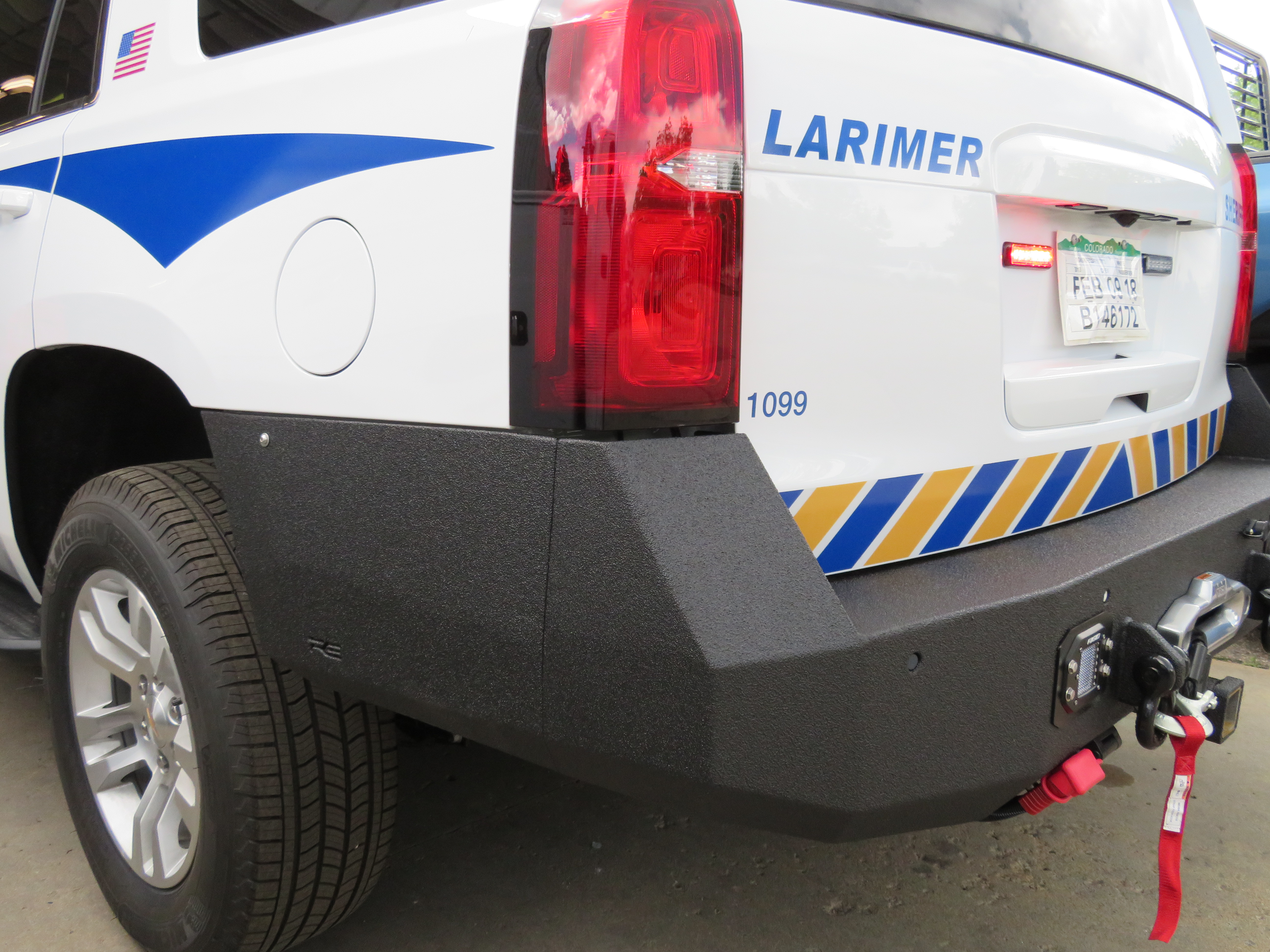 LCSO District 6 Custom made bumper
