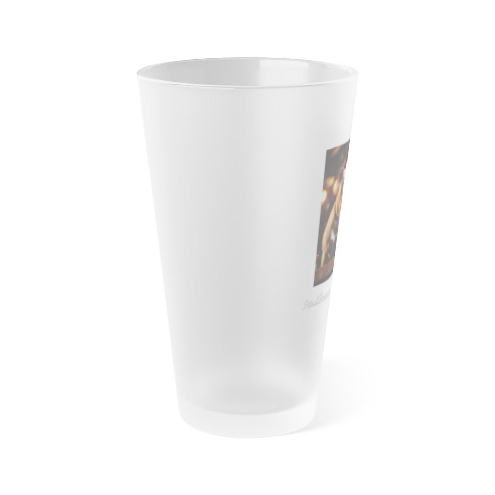 Thumbnail: Frosted Pint Glass, 16oz