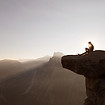 Mountain Cliff View