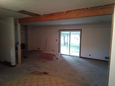 Removed wall/Added header