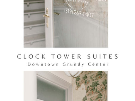 Cozy Up in the Clock Tower Suites 