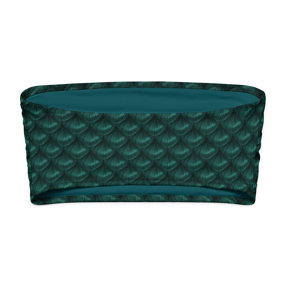 Thumbnail: Recycled bandeau bikini top