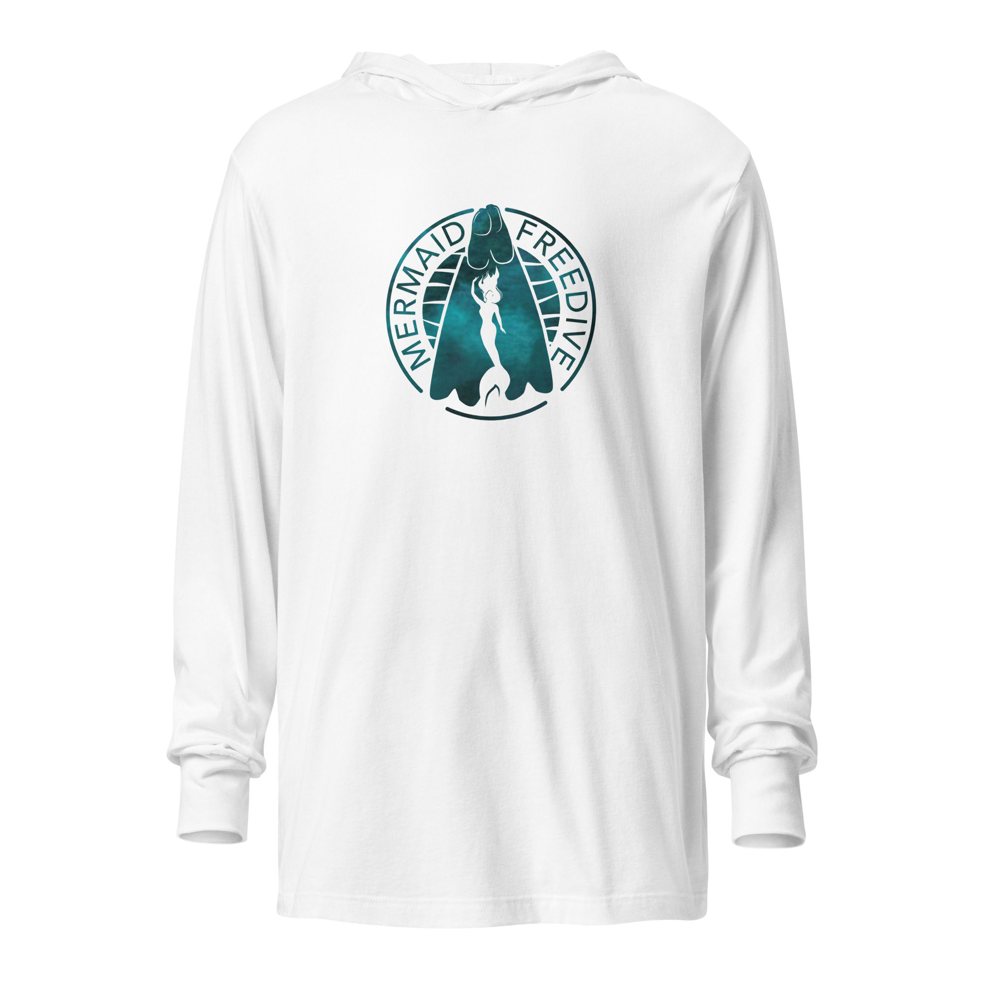 Mermaid Freedive Hooded long-sleeve tee