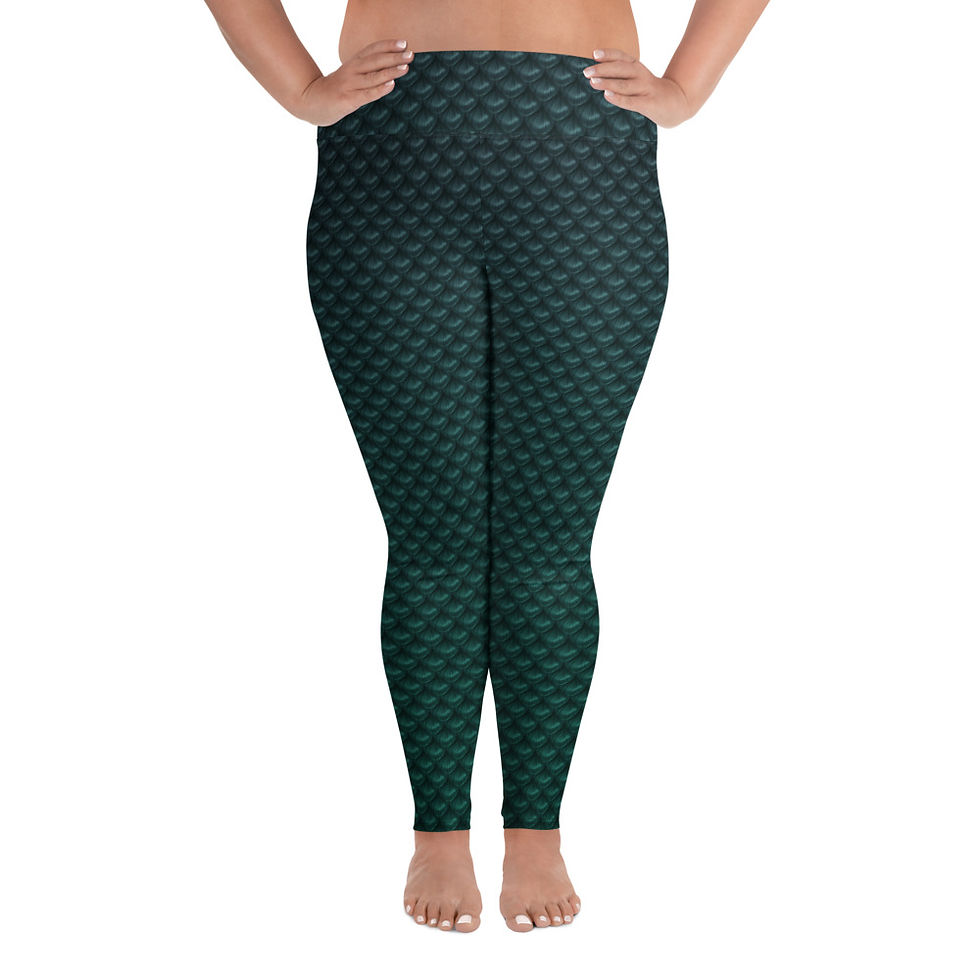 Signature Scales Plus Size Leggings