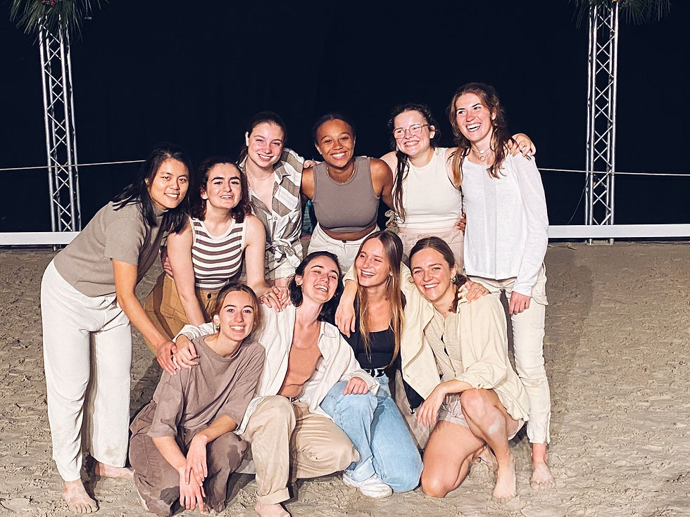 Equipe de danseuses