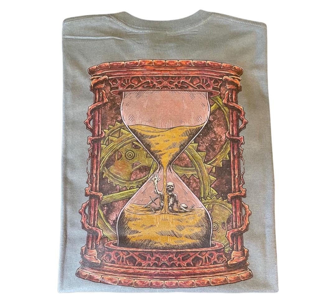 FilthyCrew Passage of Time Graphic Tee - Charcoal