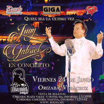 Juan Gabriel en Orizaba Veracruz