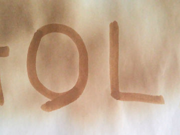 Escribimos con tinta invisible
