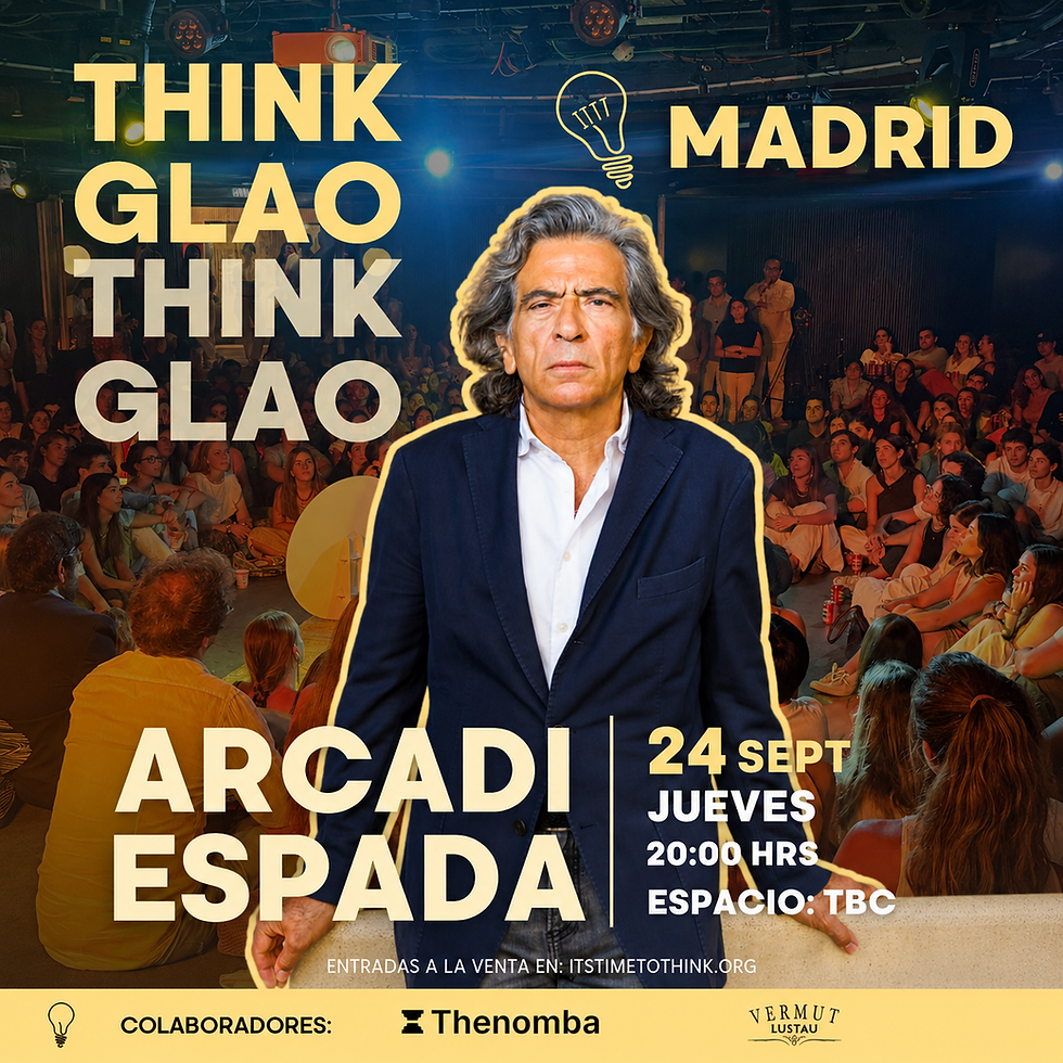 Thinkglao con Arcadi Espada
