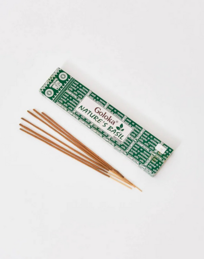 Incienso Goloka Albahaca