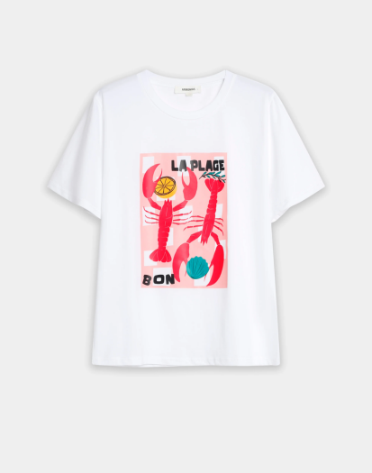 Miniatura: Camiseta langostas