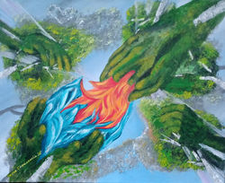 Obraz "Podniebne żywioły"