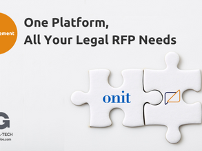 RFPs Just Got Easier with Onit™ + Counself™: One Platform, All Your Needs. 