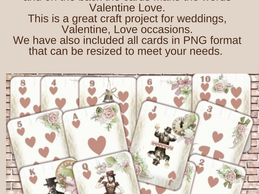 Valentine Playing Cards