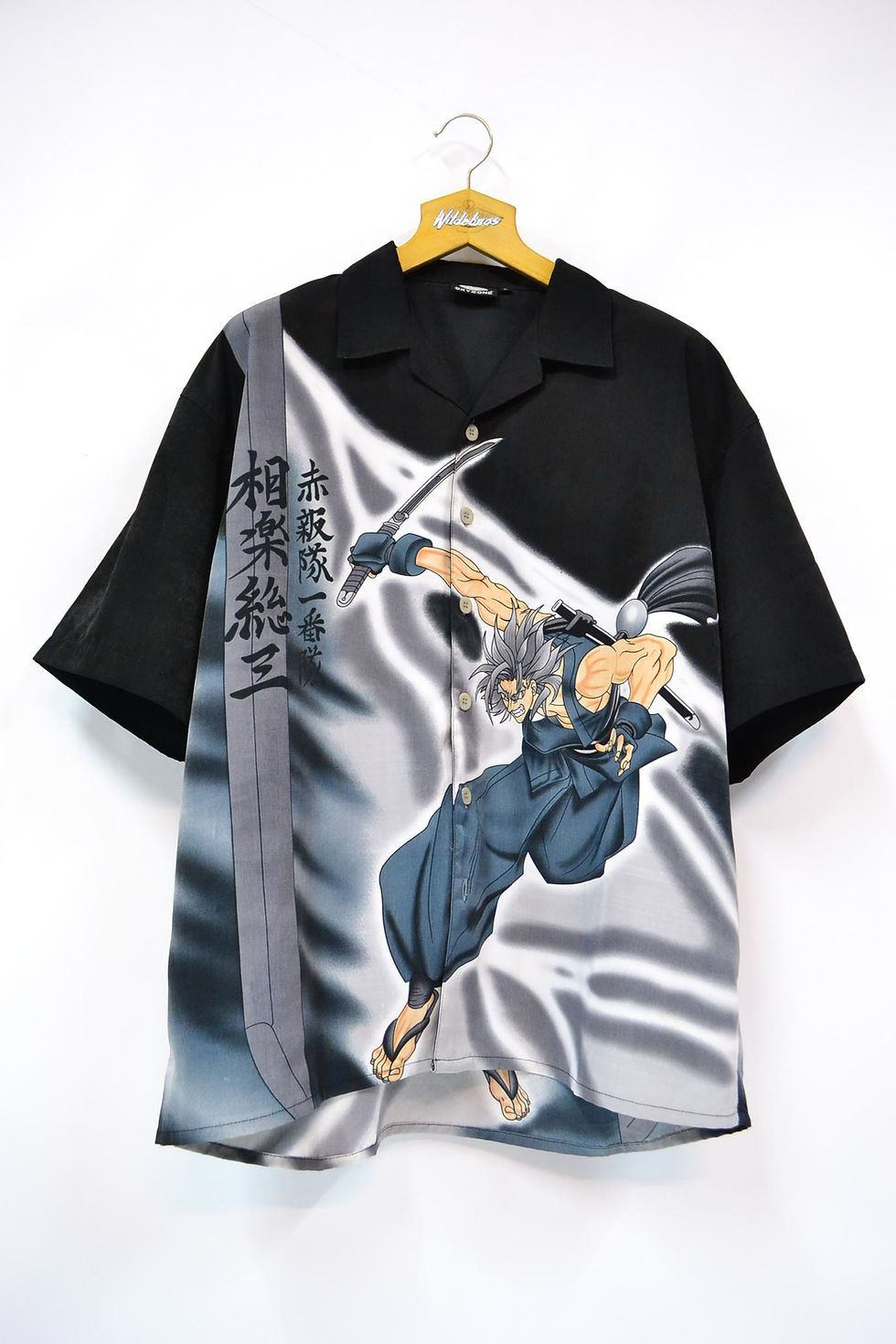 Thumbnail: 10x Vintage 90's & Y2K Graphic en Draken Bowling Blousen