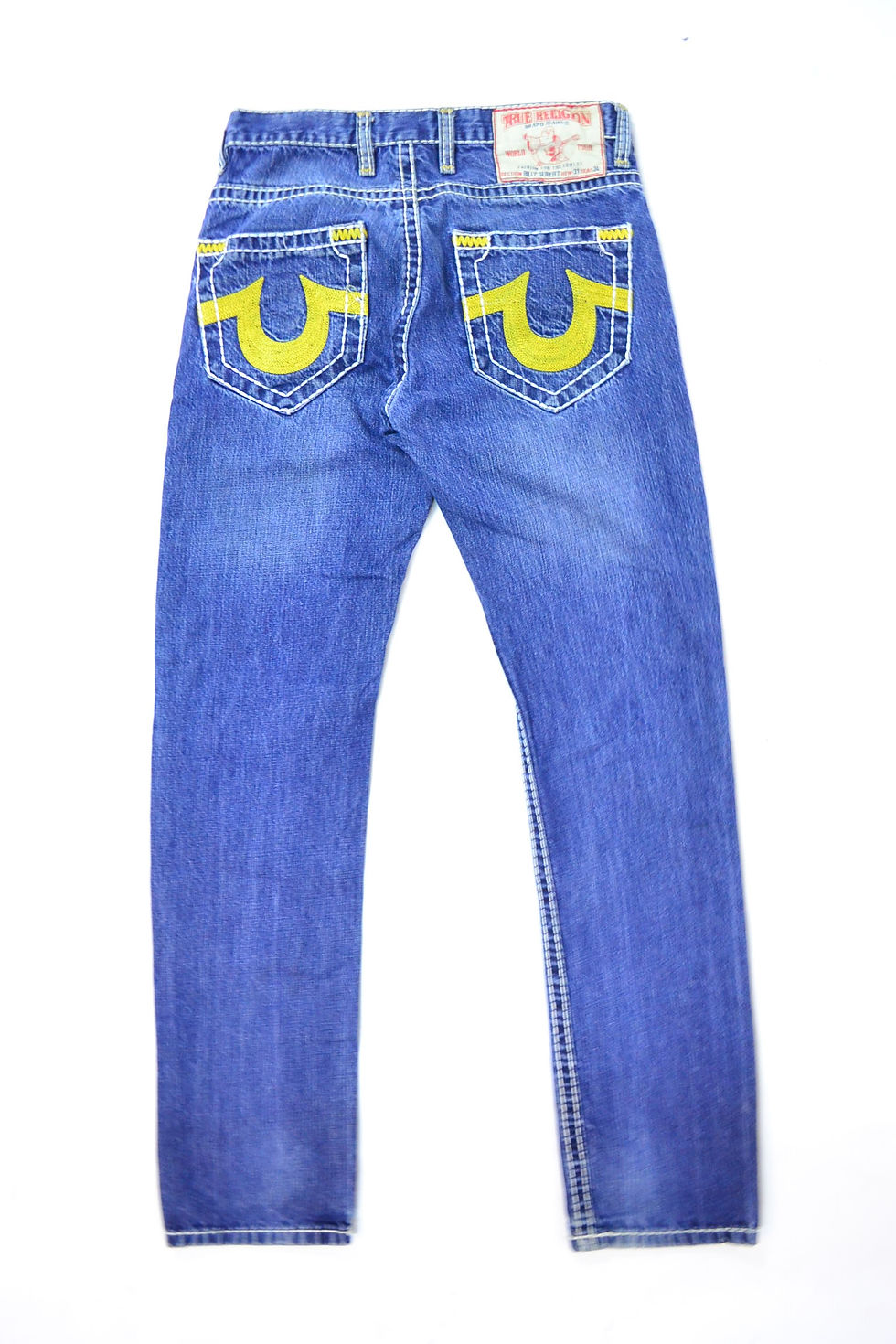 Thumbnail: Vintage True Religion World Tour Billy Super T Row Seat Jeans 31