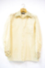 Vintage 80's High-end Puntkraagblouse Cream L