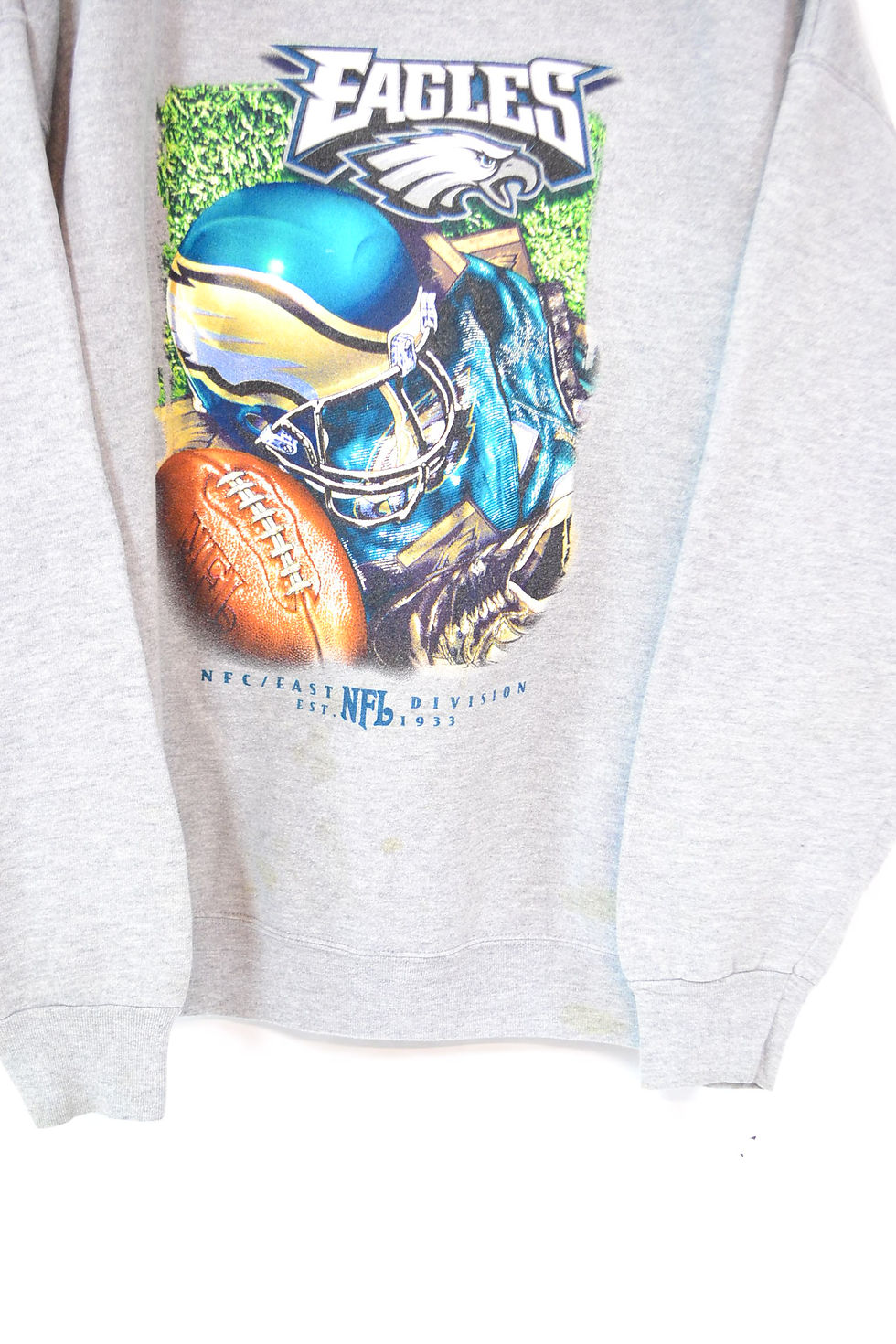 Thumbnail: Vintage 00's NFL Philadelphia Eagles Sweatshirt Grijs XXL