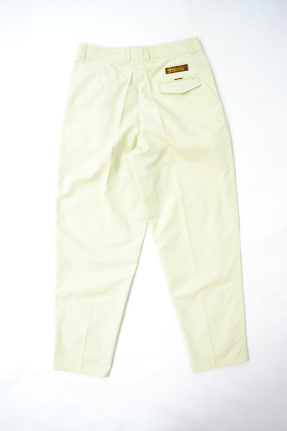 Thumbnail: Vintage 90's High-rise Broek Beige 33