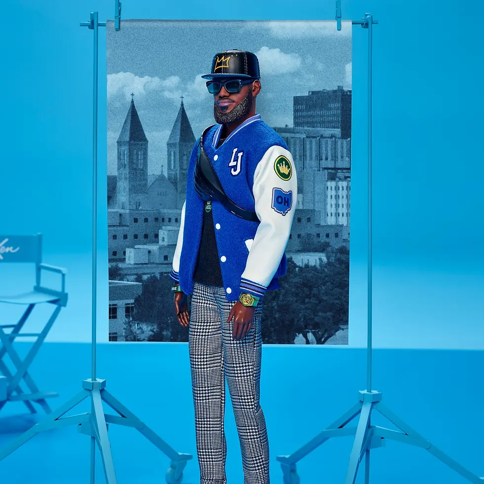 Lebron James-- Ken Doll (Photo: Mattel)