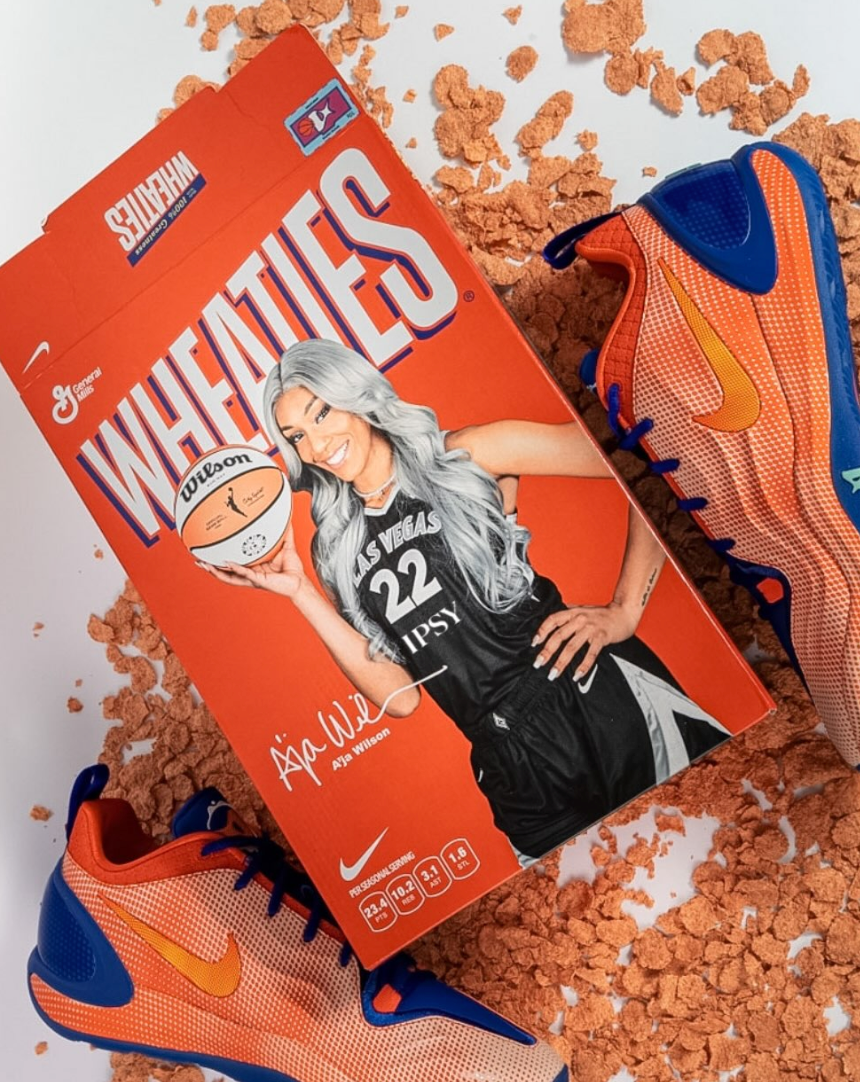 A'ja Wilson Celebrates Birthday With Custom Shoes