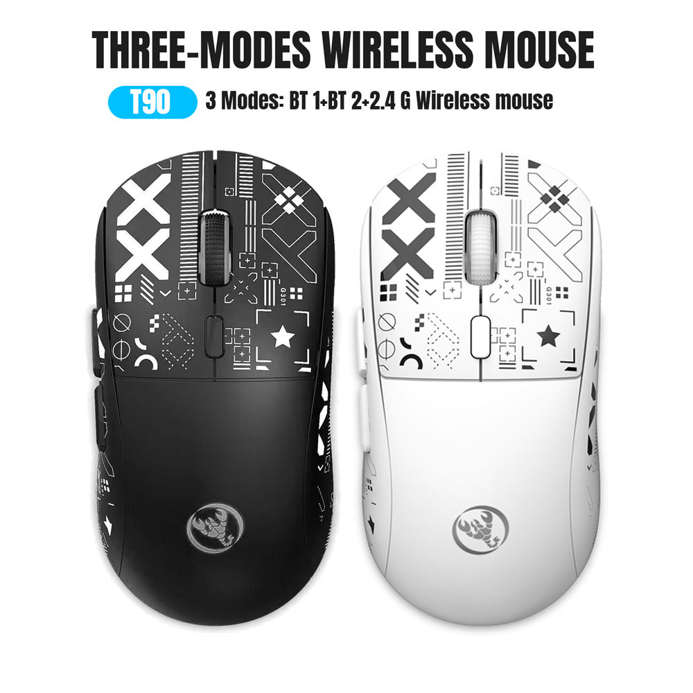 Rechargeable Wireless Mouse Usb Bluetooth-compatibility Gamer Maus 3600DPI Mouse