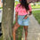 Thumbnail: Born 2 be wild denim shorts 