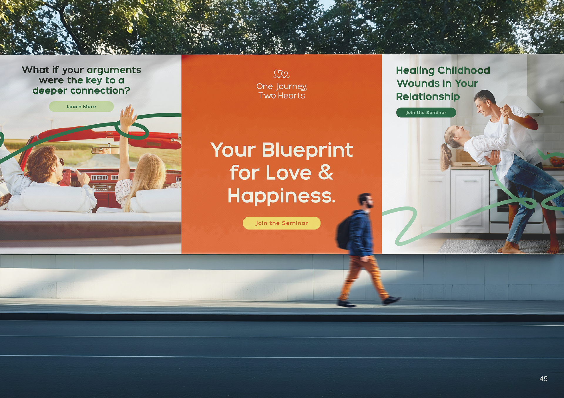 One Journey Two Hearts - Brand Identity