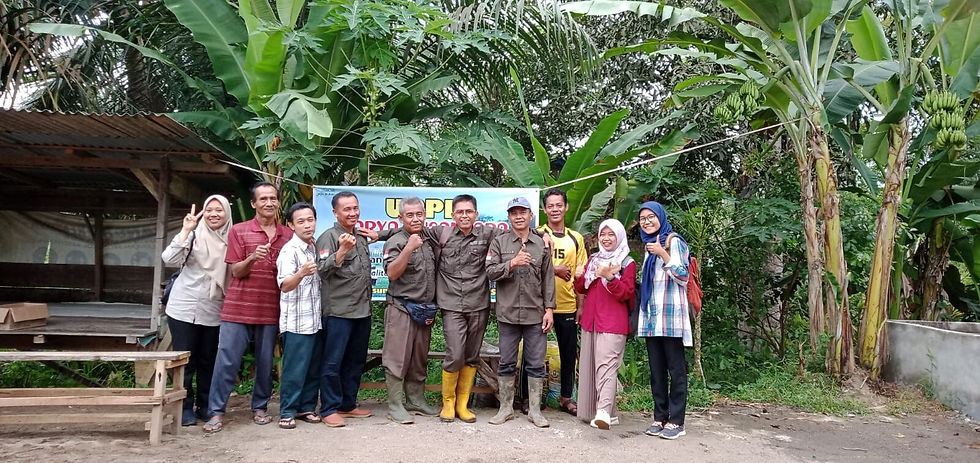 Field Agent team in Musi Rawas project