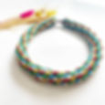 Thumbnail: The Rainbow Knitted Cotton Necklace