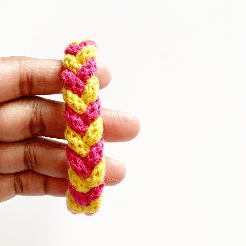 Thumbnail: handmade sustainable cotton bracelet