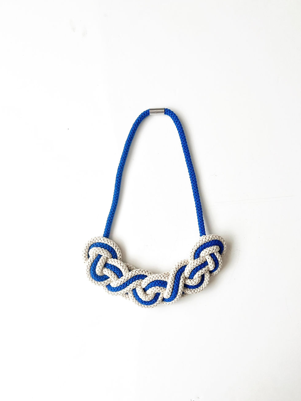 Thumbnail: Chunky Necklaces UK in Vanilla and Blue