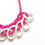 Thumbnail: Summer Necklace in Vanilla & Fuchsia