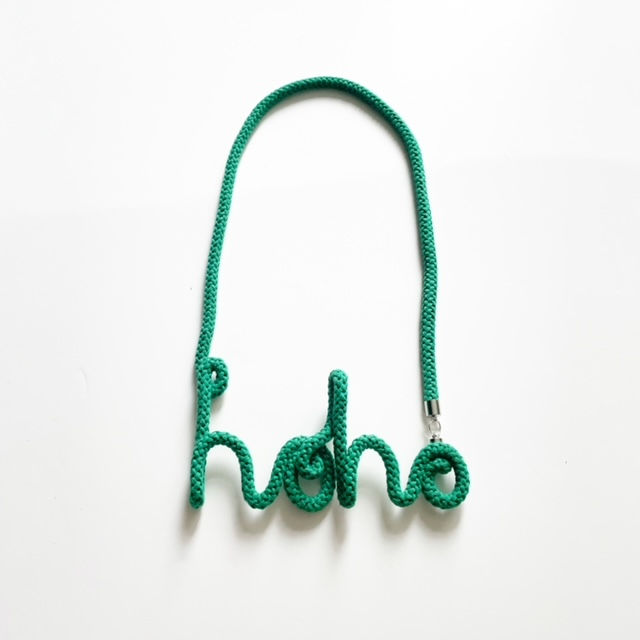 Thumbnail: Emerald Green Christmas Necklace