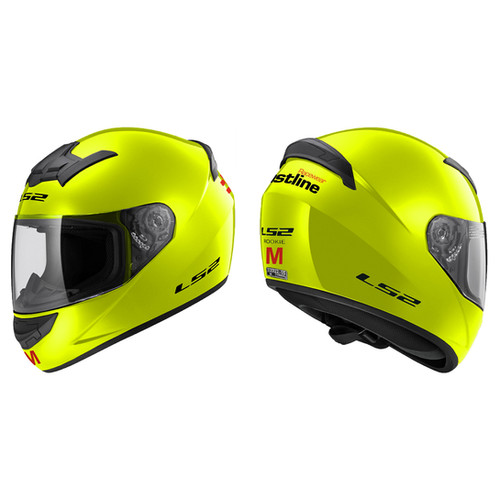 Fastline Ratchet Rental Helmet Bright Yellow Fastline Group Trade
