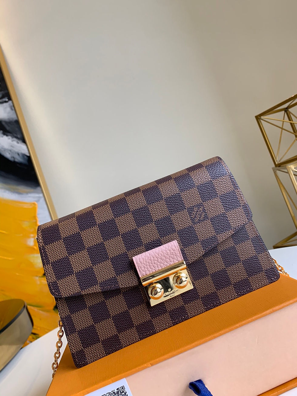 Thumbnail: LOUIS VUITTON Damier Ebene Shoulder Bag