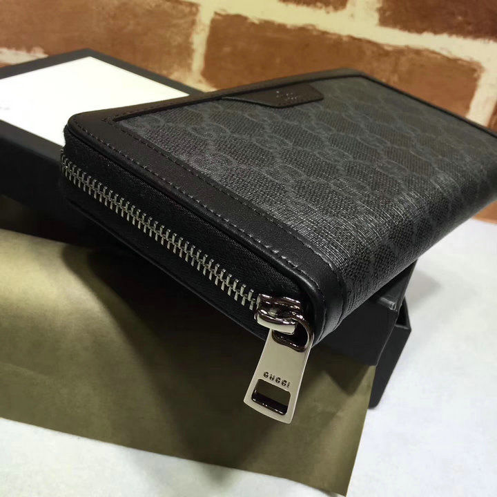 Thumbnail: GUCCI Monogram Leather Wallet
