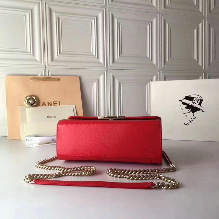 Thumbnail: CHANEL Sheepskin Leather Bag