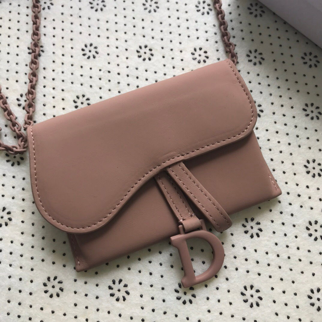 DIOR OBLIQUE LEATHER BAG