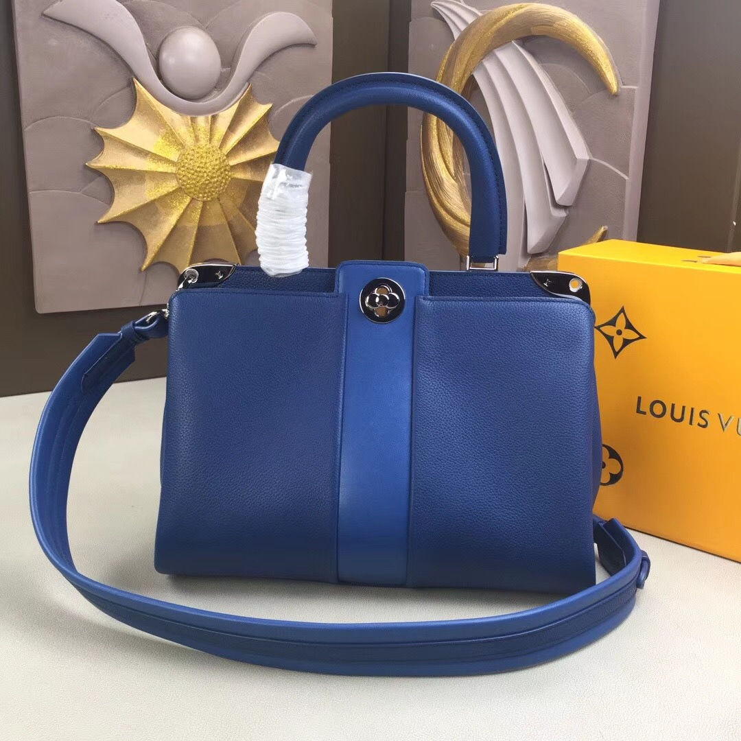 LOUIS VUITTON Canvas Leather Bag