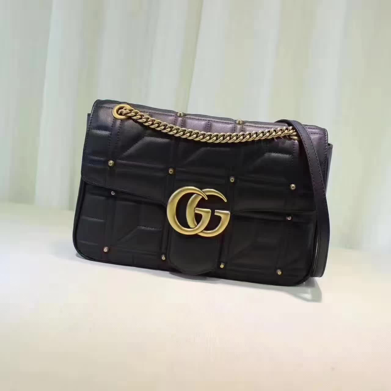GUCCI GG Classic Leather Bag