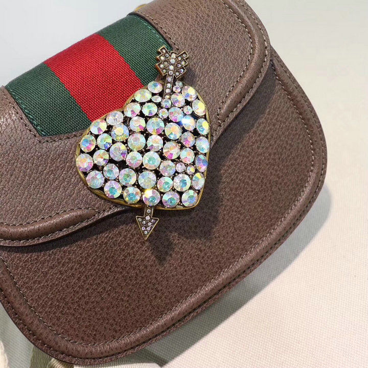 Thumbnail: GUCCI Supreme Leather Mini Bag