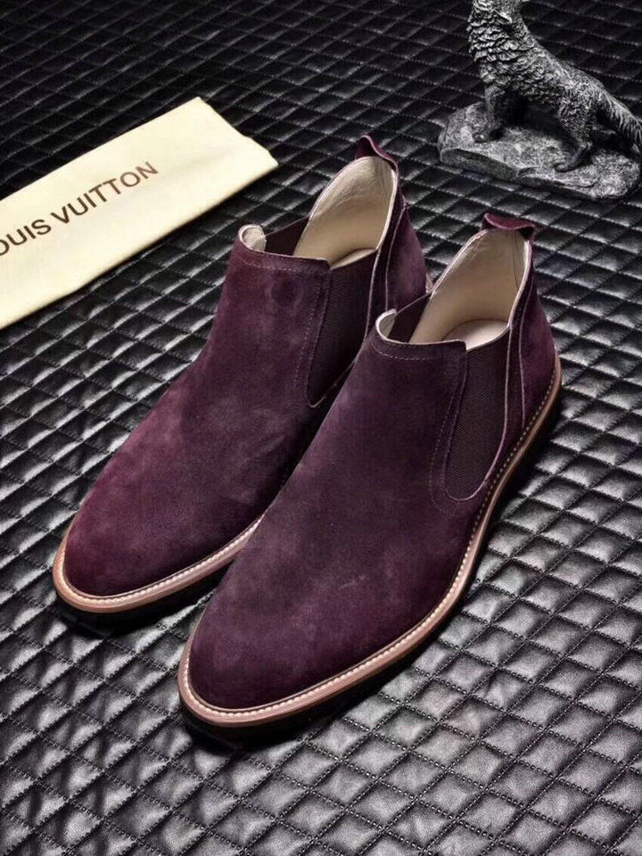 Thumbnail: LOUIS VUITTON Mens Suede Shoe