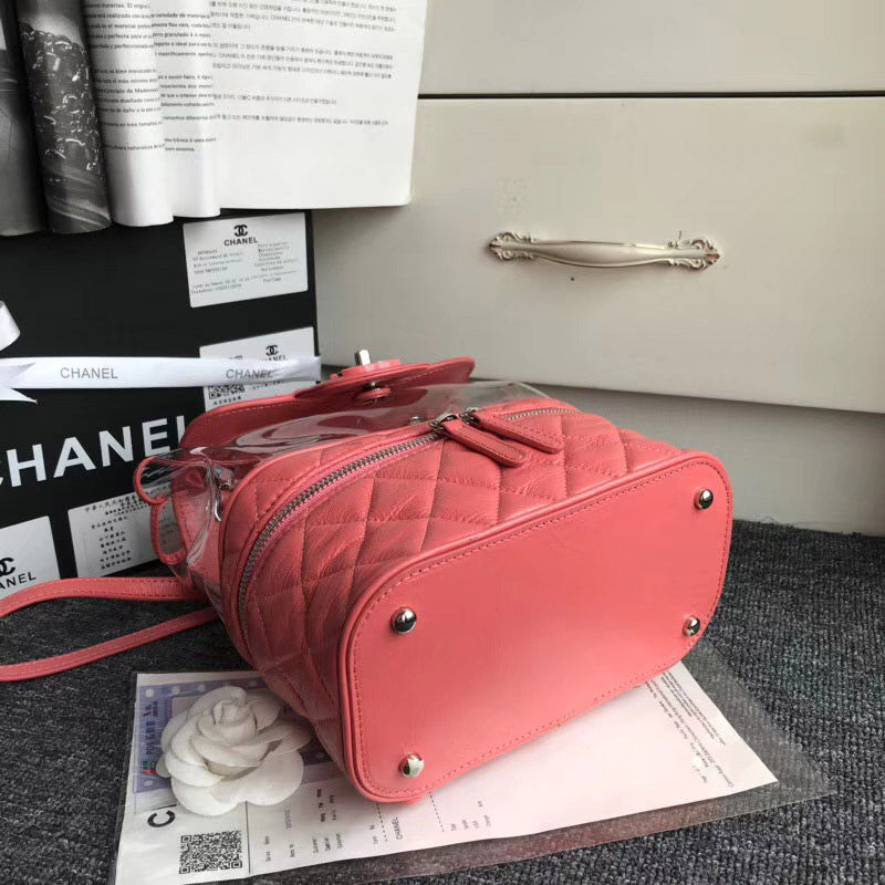 Thumbnail: CHANEL CC Leather Backpack