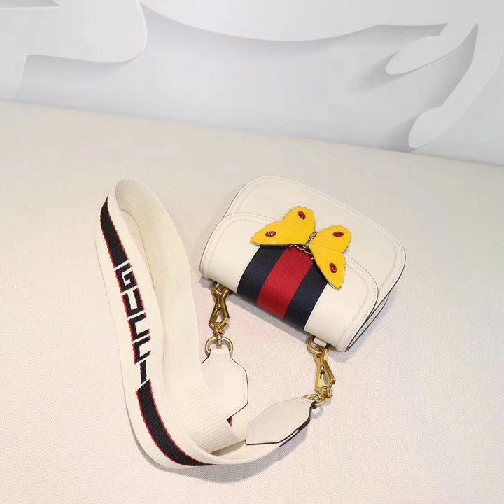 Thumbnail: GUCCI Supreme Leather Mini Bag