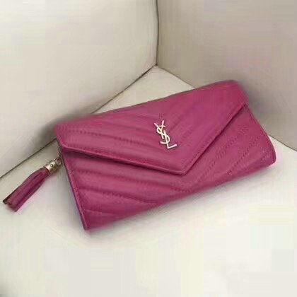 Thumbnail: YSL Strap Classic Leather Wallet