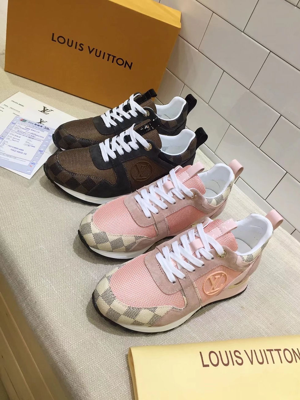 Thumbnail: LOUIS VUITTON Catwalk Stitching Leather Shoes