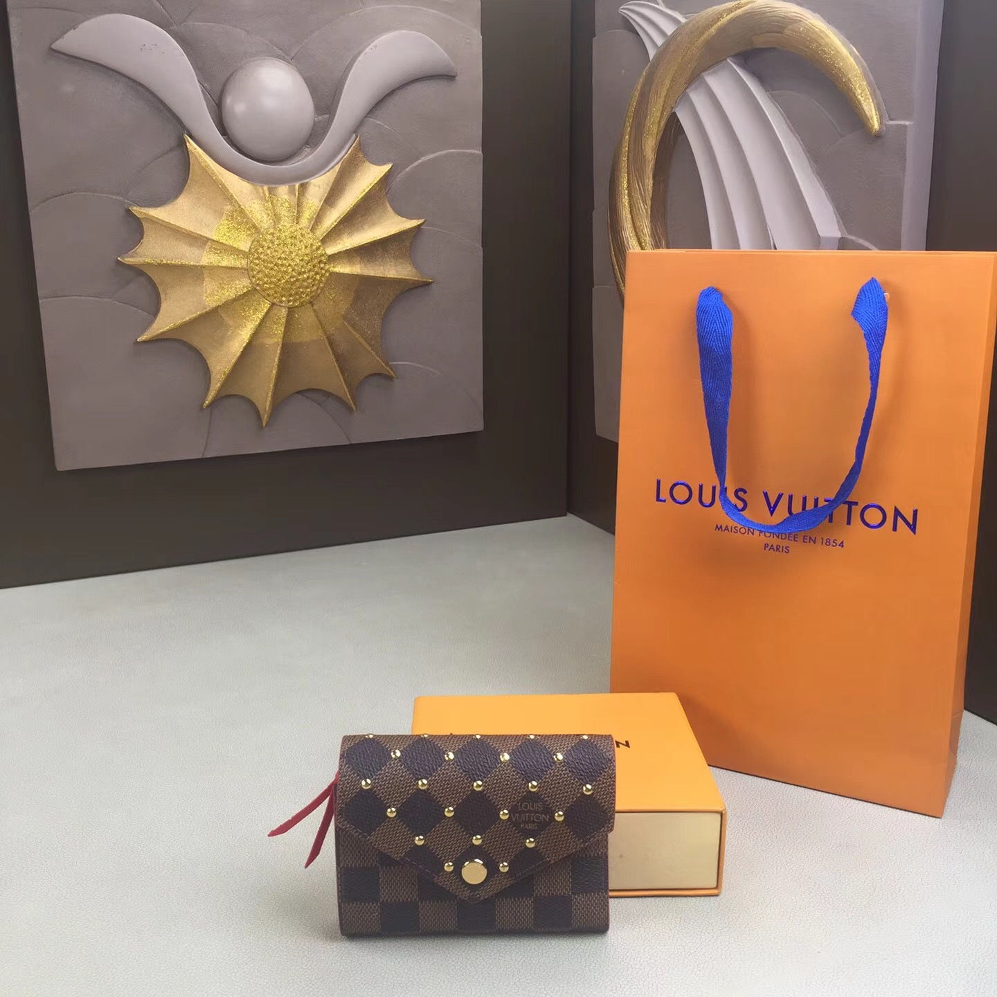 LOUIS VUITTON Leather Wallet