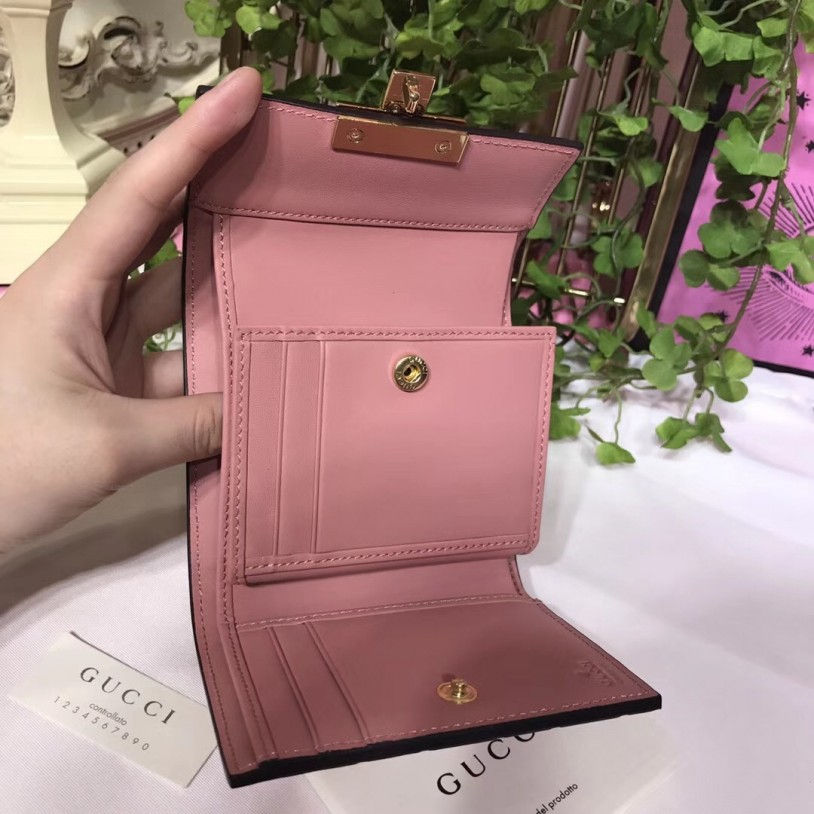 Thumbnail: GUCCI Padlock Leather Wallet