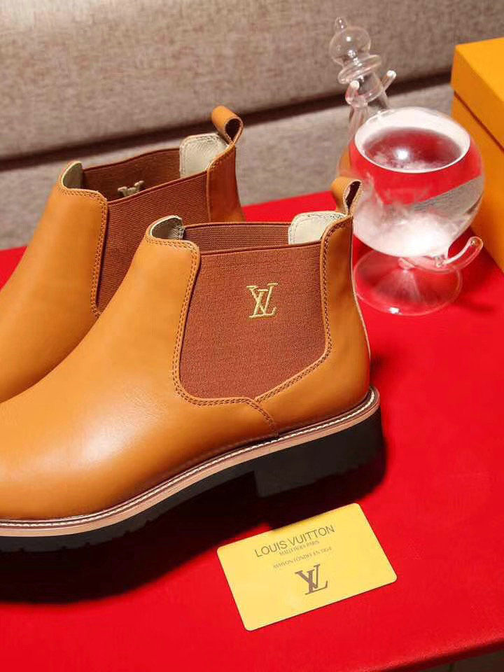 Thumbnail: LOUIS VUITTON Mens Leather Shoe